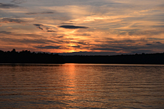 Sunset at Bobs lake