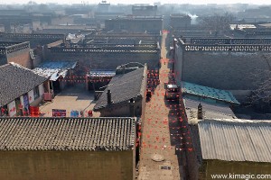 View from Pingyao City Wall, UNESCO WORLD Heritage Site