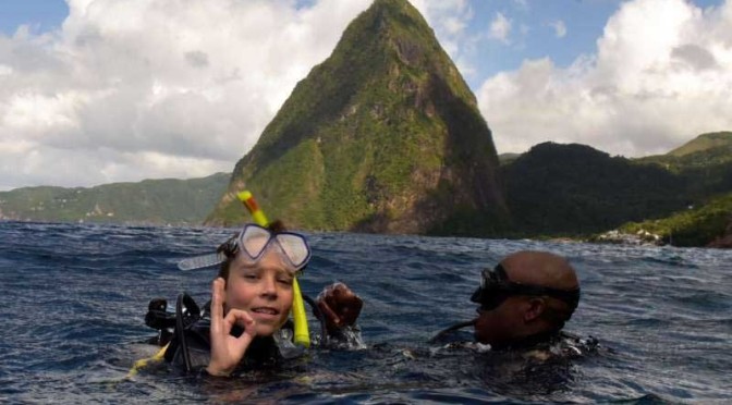 PADI Open Water Certification in St.Lucia