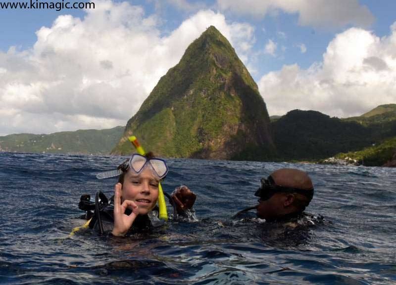 Dive in Saint Lucia