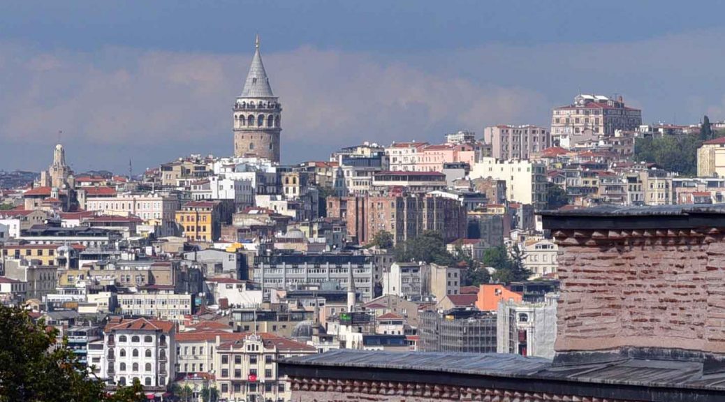 Istanbul, view from Topkapi Palace